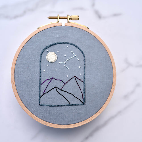 MAY 9th IN - PERSON - Hand Embroidery Workshop: Shapes & Landscapes