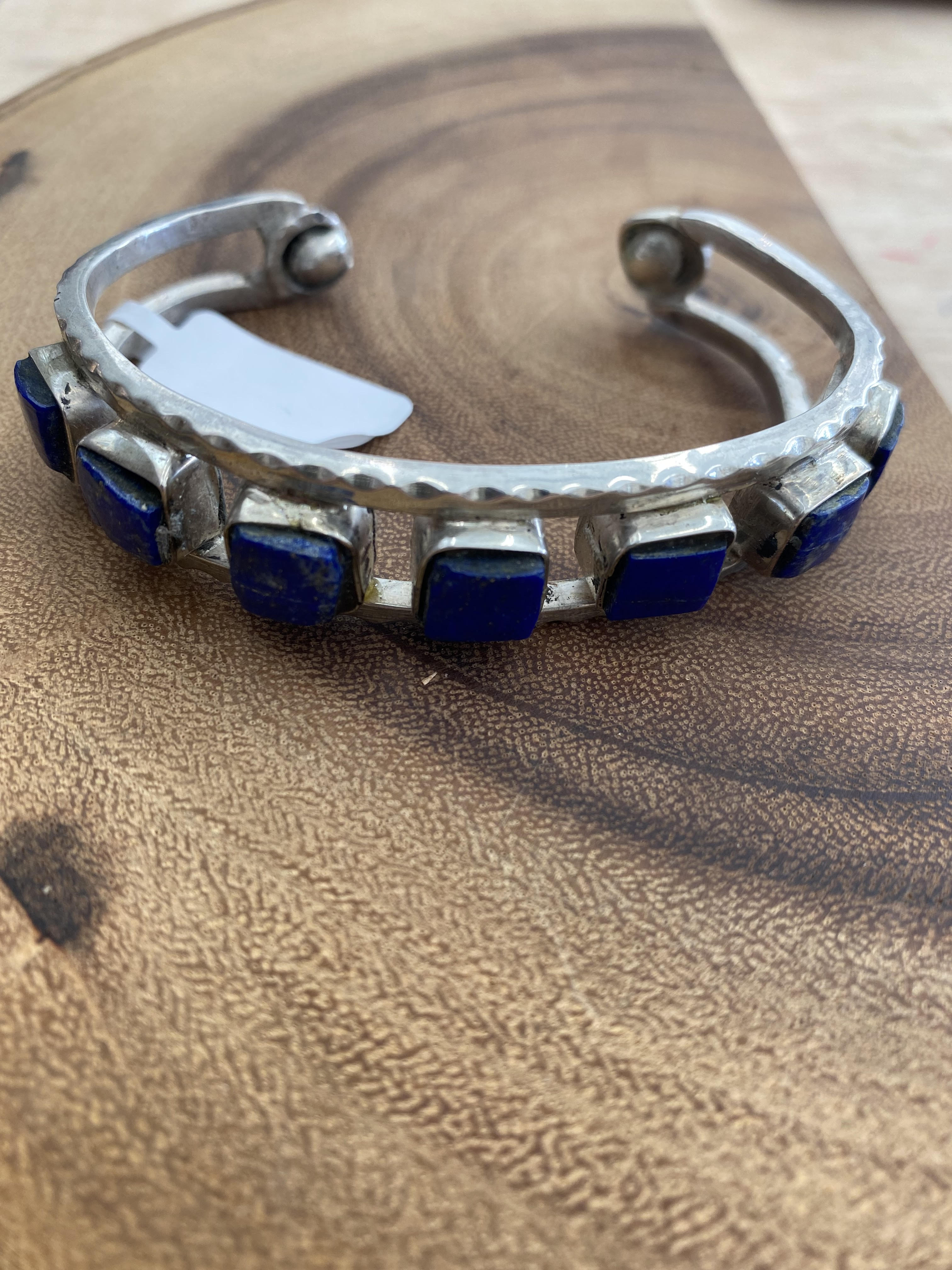 Lapis Cuffs by John Meyer