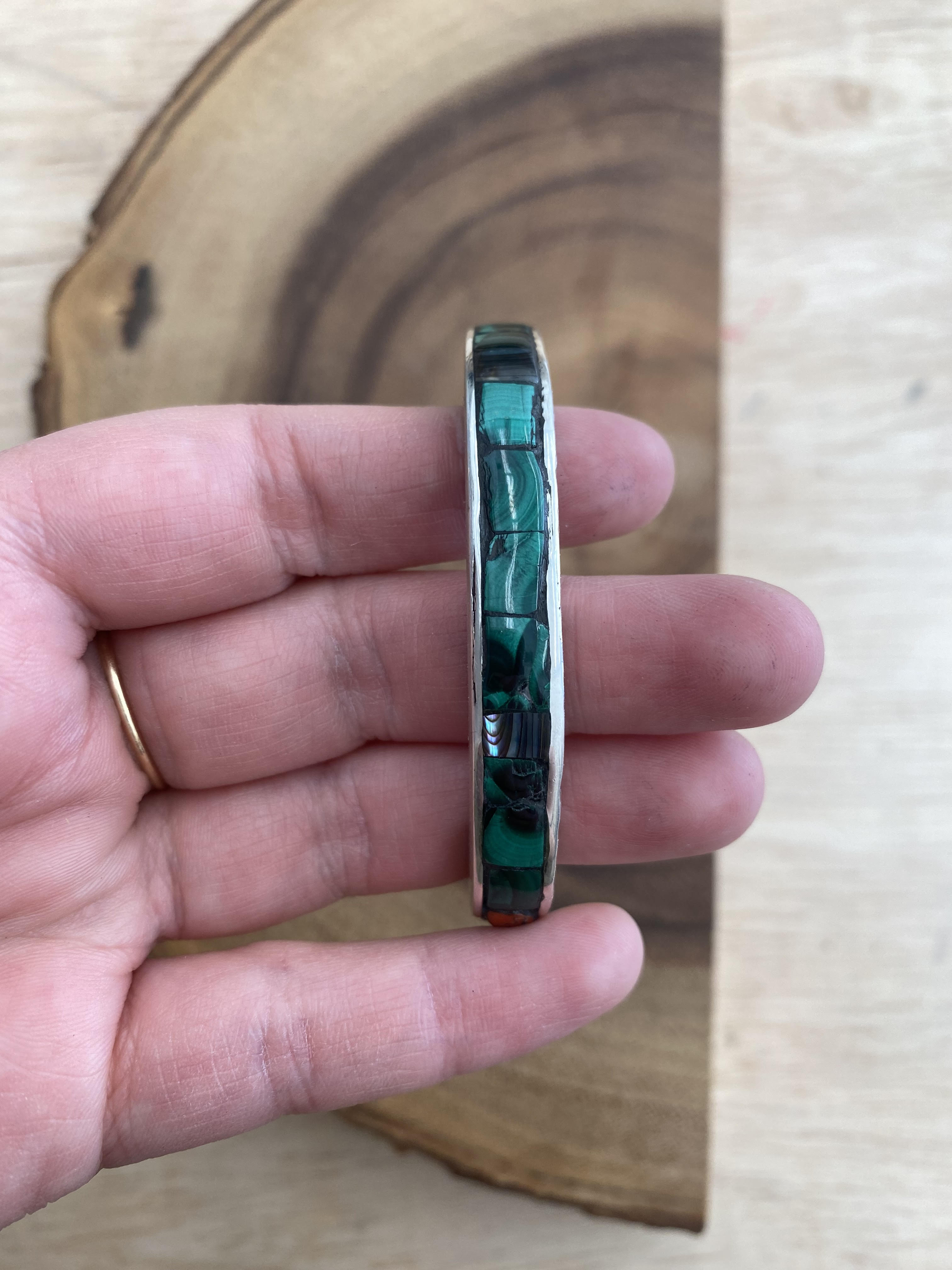 Thin Turquoise Cuffs by John Meyer