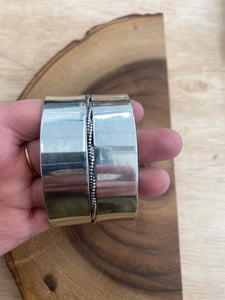 Thick Sterling Silver Cuffs by John Meyer