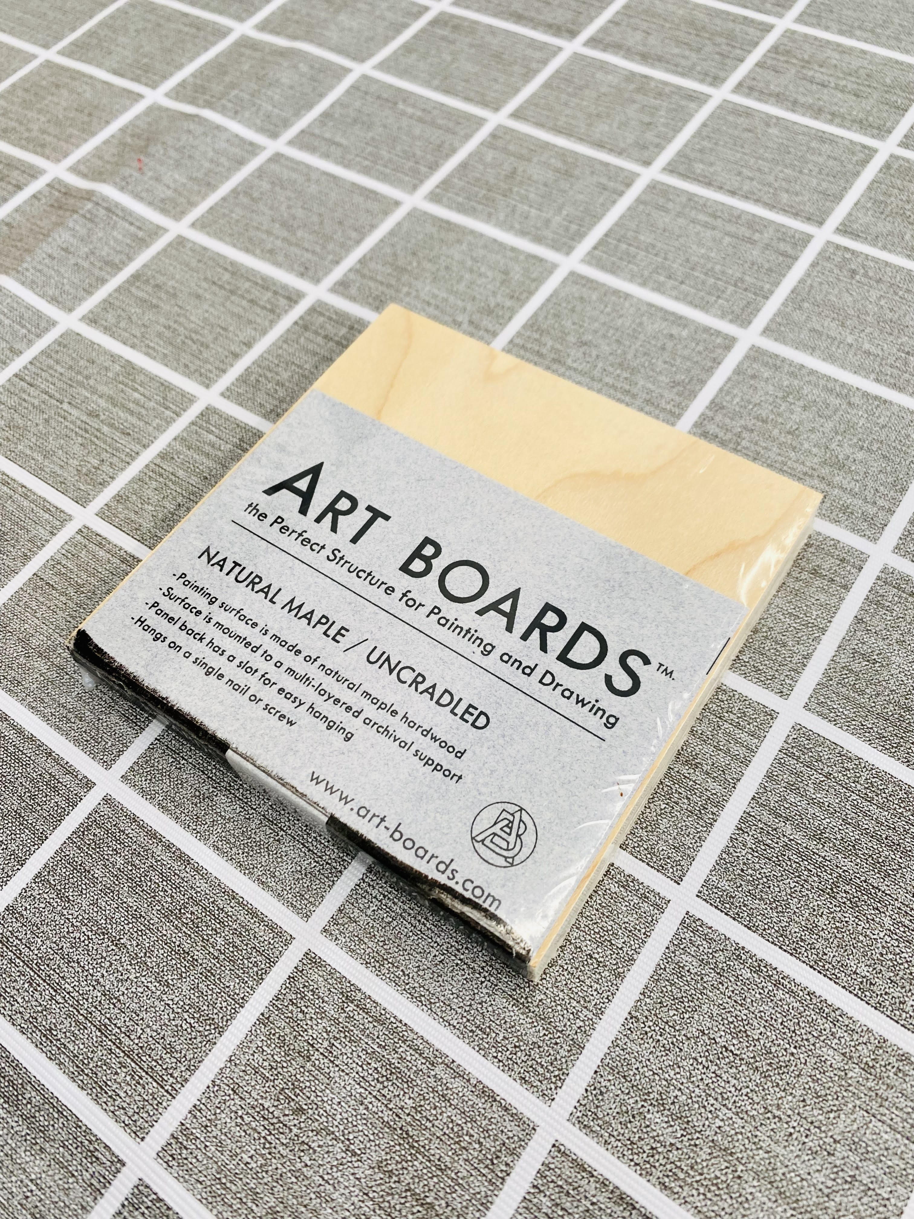 Art Boards Uncradled Natural Maple Panel