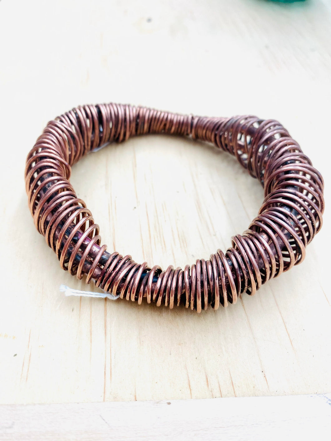 Copper Spiral bracelet by John Meyer